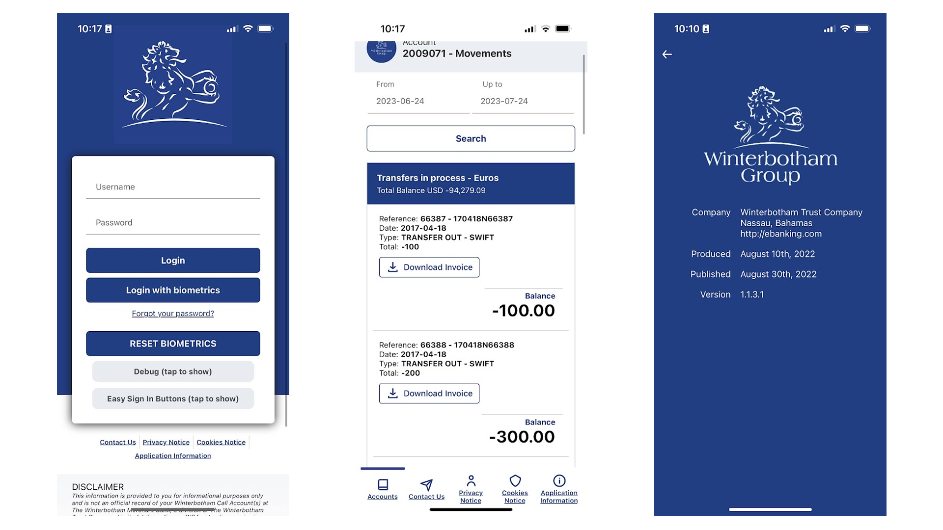 eBanking - Winterbotham - Proyecto de desarrollo web